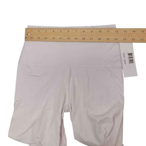 COMFYFOREVER Women's Comfy Leggings One Size High Waist Stretch Pants White - Picture 7 of 8